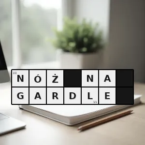 Hasło krzyżówkowe presja aby coś wykonać osiągnąć podjąć jakieś działania - nóż na gardle – rozwiązanie, synonimy, podpowiedzi i definicje krzyżówkowe